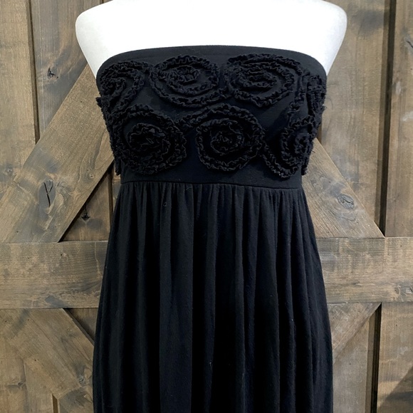 Design History Black Sleeveless Maxi Dress Sz M - Picture 5 of 13